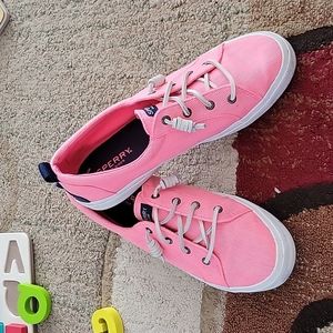 Sperry hot pink sneakers - size 9